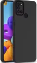 Back Cover Soft Matte Liquid Silicone TPU | Camera Protection | Shockproof Slim Back Case for Samsung Galaxy A21s