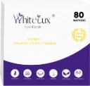 WhiteLux Premium Soft 100% Virgin Quality Tissue Paper Napkin (Pack of 1) (80 Tissues)