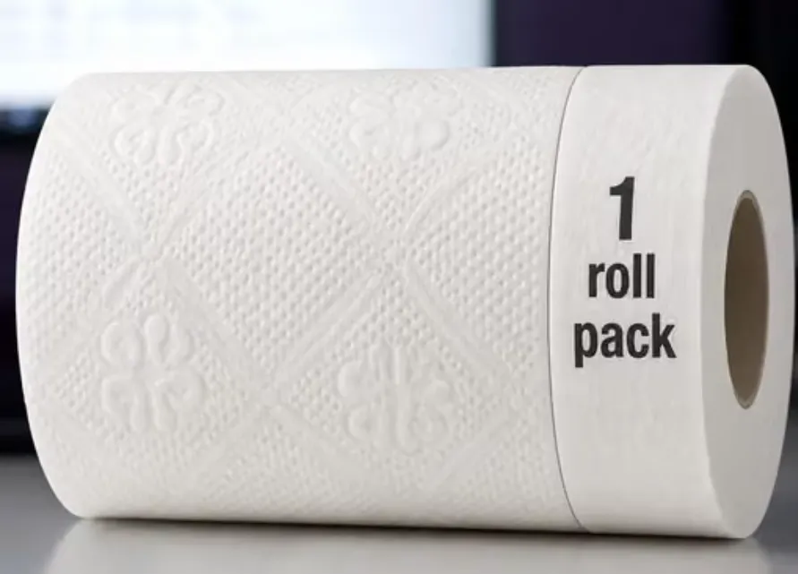 Ultra Soft Tissue Strong, Absorbent & Hygienic, Bathroom Use Toilet Paper Roll.