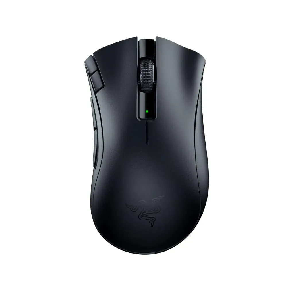 Razer Bluetooth DeathAdder V2 X Hyper Speed: Award-Winning Ergonomic Design with 14000 DPI - Ultra-Fast Hyper Speed Wireless Ergonomic Gaming Mouse - 235hr Battery Life - RZ01-04130100-R3A1, Black.