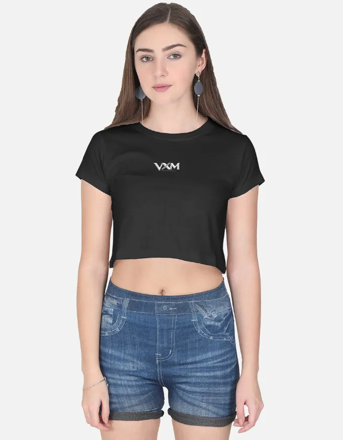 VXM Signature Crop Top (S, White)