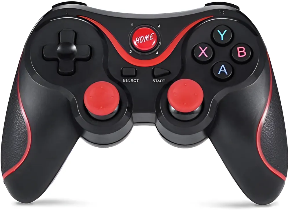 Hgworld X3 Wireless Controller Joystick Android Gamepad | Black | Support For Android Smartphone, Smart TV, Smart Box, PC | Gaming Remote Motion Controller