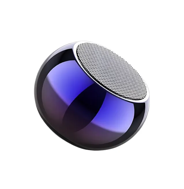 JBL Ultra Mini Wireless Bluetooth Speaker with Heavy Metal Electroplating Round Speaker | Wireless Power Button Controlled, Long Lasting Battery & Quick Charge Pack of 1 (Multicolor)