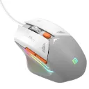 Portronics Vader Wired Gaming Mouse Portronics Vader Gaming Mouse With 6 Buttons, Thumb Support, Rgb Lights, Max 6400 Dpi Wired Ambidextrous Optical Gaming Mouse