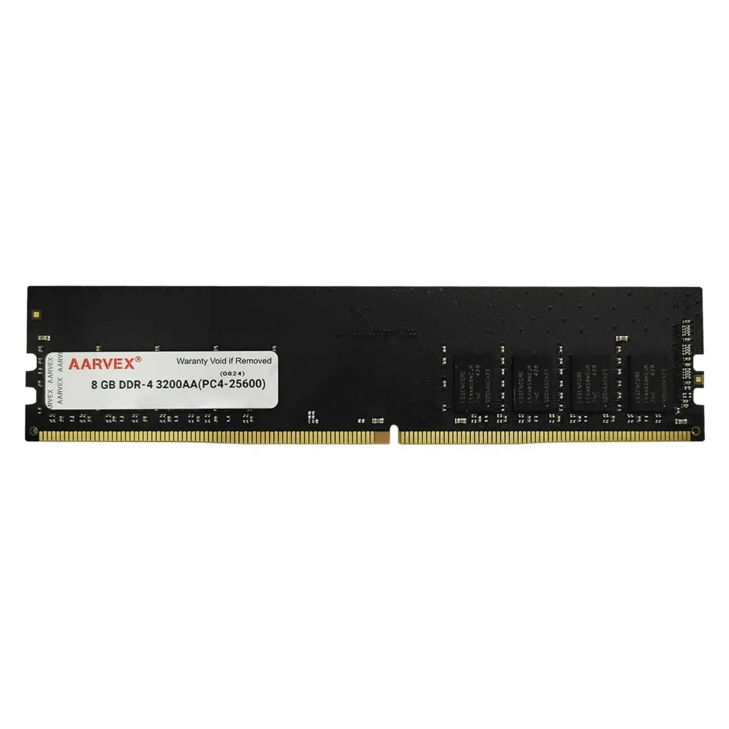 AARVEX 8GB (1x8GB) DDR4 3200MHz RAM (3-year warranty).